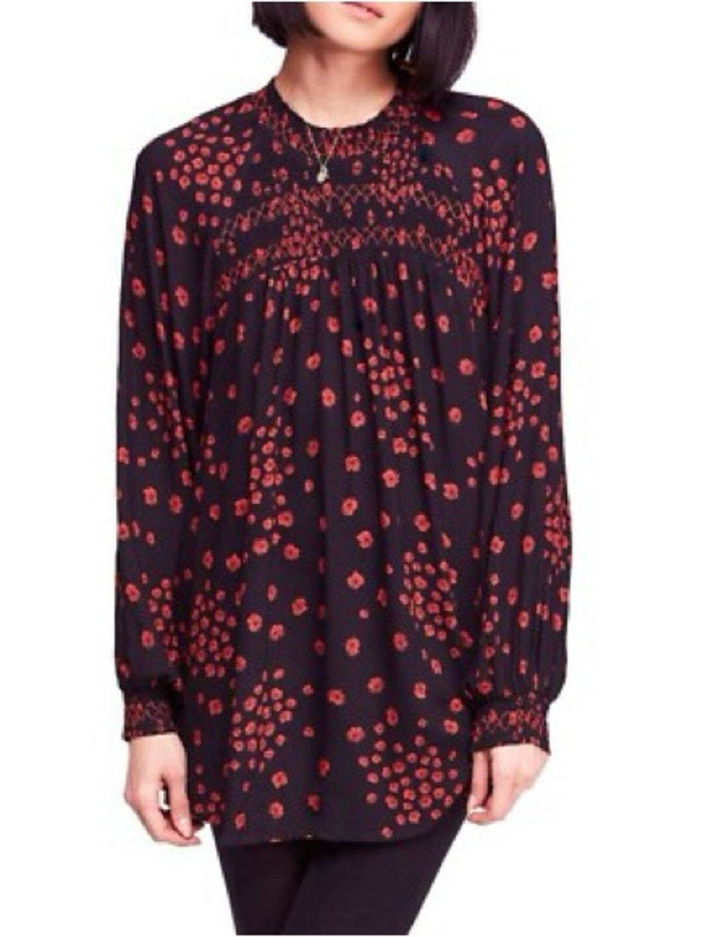 Free People Women's Flowers in Her Hair Tunic